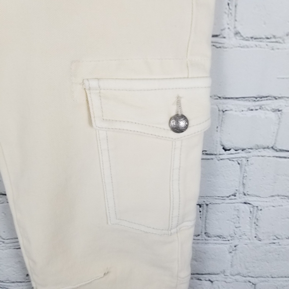 FREE PEOPLE | released hem cargo utility jeans - Picture 4 of 10